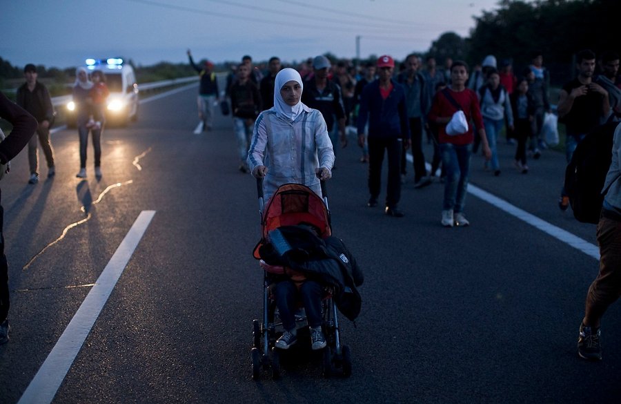APTOPIX Hungary Migrants
