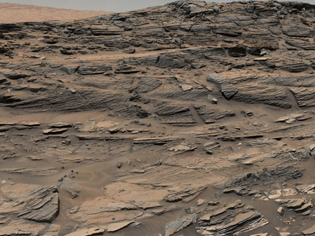 НАСА опубликовало панорамный снимок марсианских дюн НАСА опубликовало панорамный снимок марсианских дюн