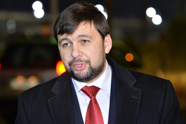 Представитель Донецкой народной республики Денис Пушилин Представитель Донецкой народной республики Денис Пушилин