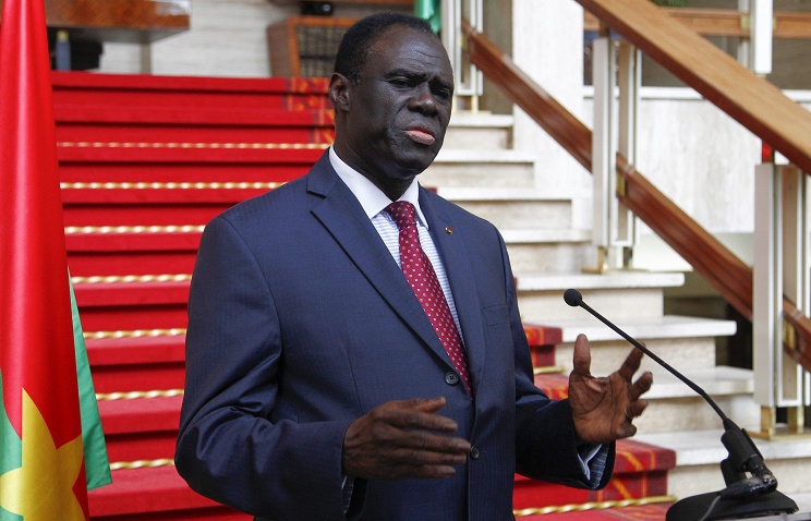 Президент Буркина Фасо Мишель Кафандо Президент Буркина Фасо Мишель Кафандо