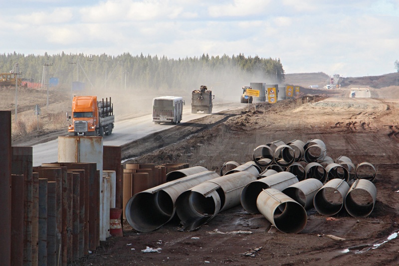 Реконструкция участка трассы Пермь Екатеринбург затянется до 2018 года