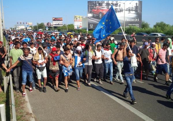 Исход-2015. Марш беженцев из Венгрии в Австрию