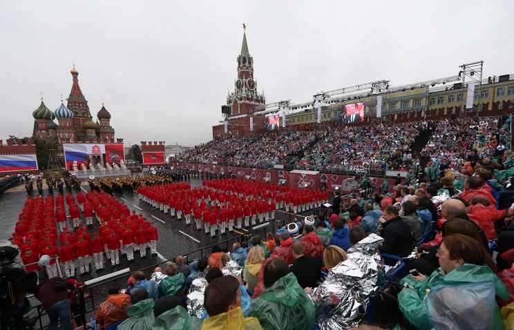 Торжественная церемония открытия Дня города Москвы на Красной площади Торжественная церемония открытия Дня города Москвы на Красной площади