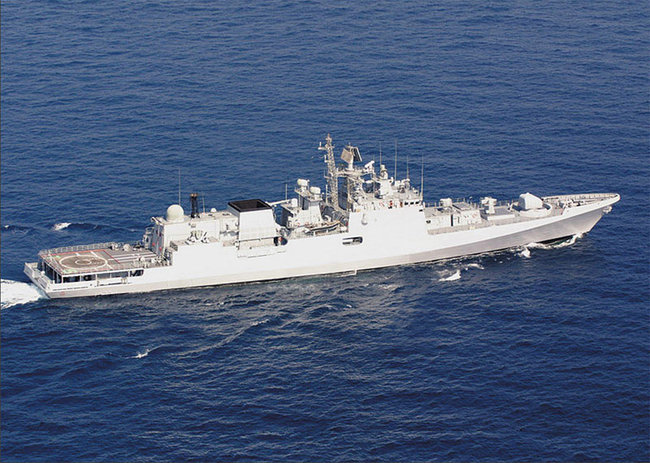 Третий фрегат для Черноморского флота «Адмирал Макаров» спустили на воду в Калининграде